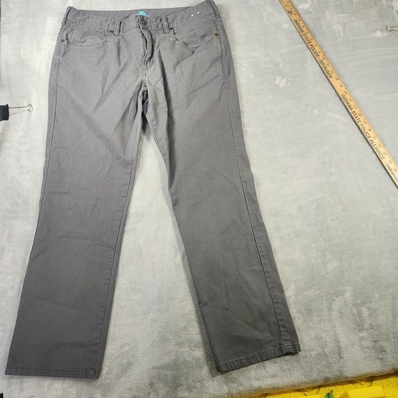 Tommy Bahama Pants Mens 35x30 Gray Boracay Stretch Chino Casual Beach Tencel - Picture 1 of 8